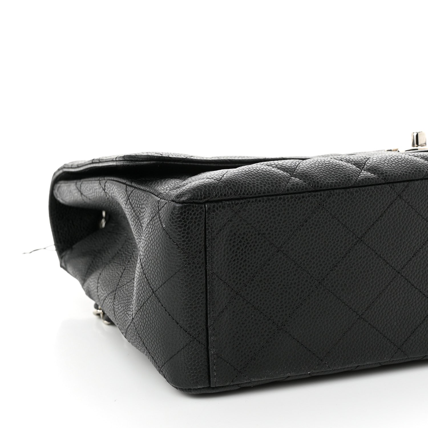 Chanel Caviar Quilted Maxi Single Flap Black 9 of 11
