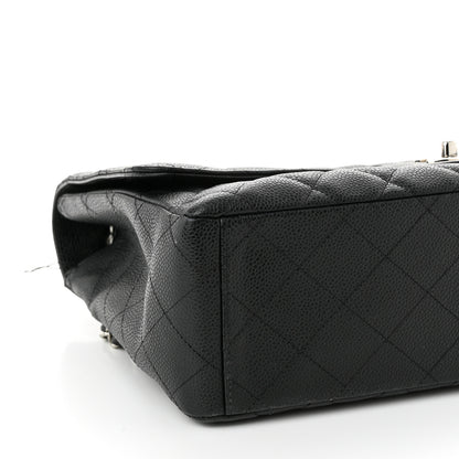 Chanel Caviar Quilted Maxi Single Flap Black 9 of 11