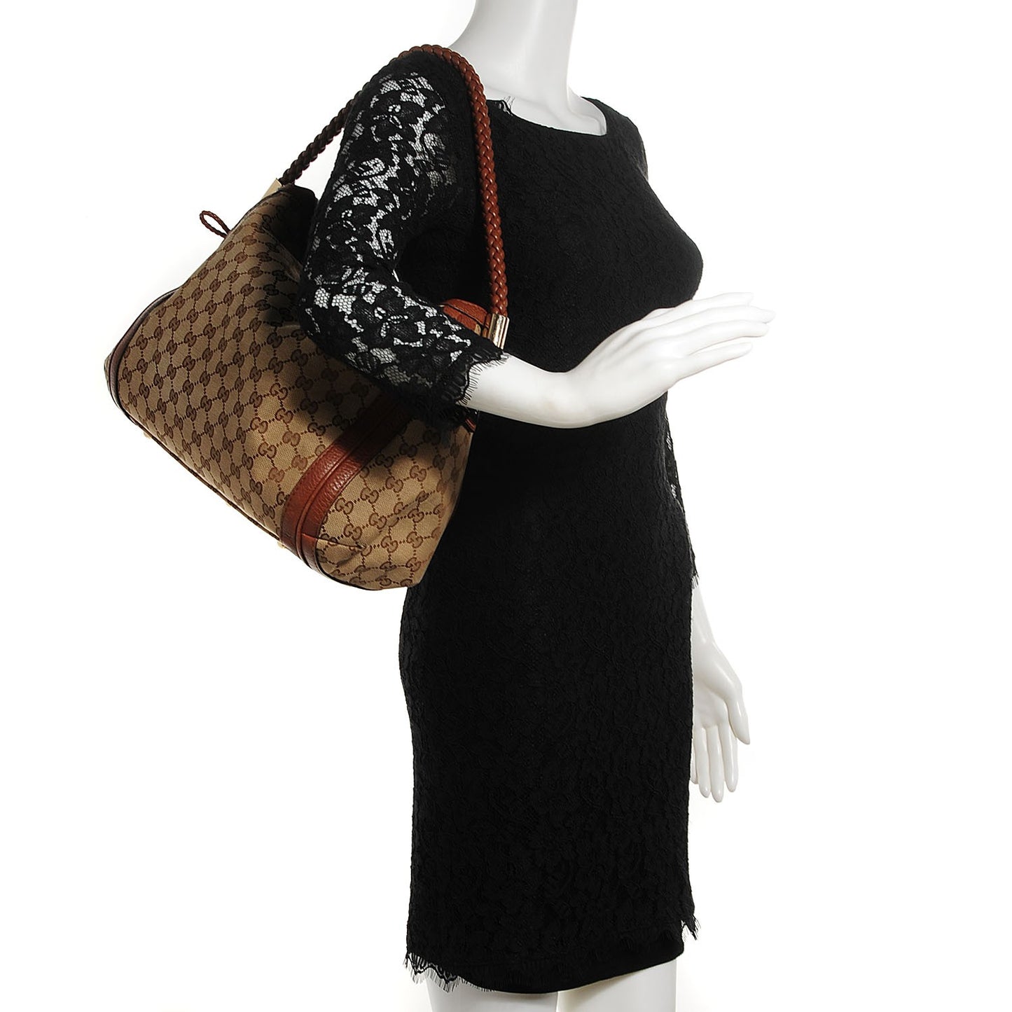Monogram Cellarius Calfskin Medium Bella Hobo Beige Ebony Cuir