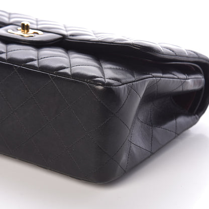 Chanel Lambskin Quilted Jumbo Double Flap Black 9 of 10
