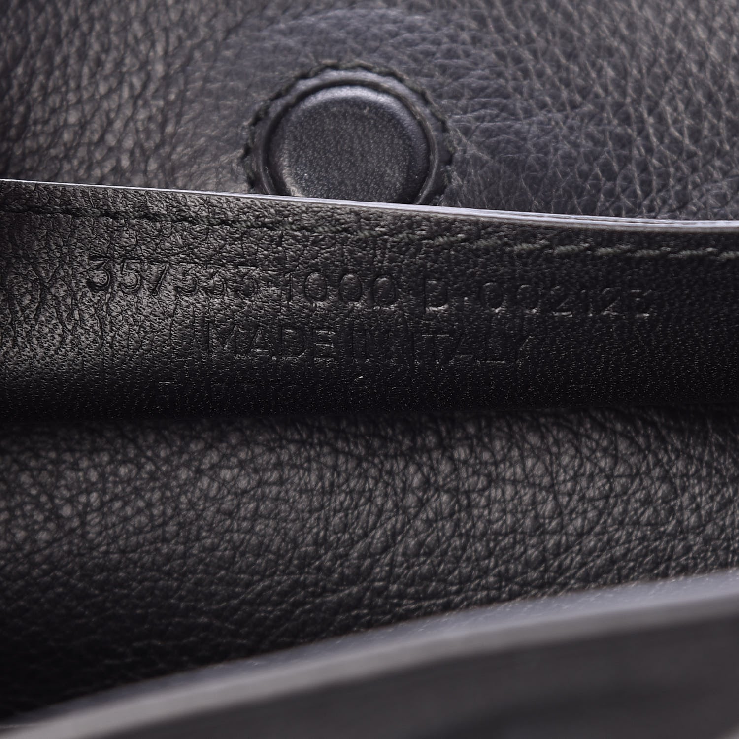 Balenciaga Grained Calfskin Papier Mini A4 Zip Around Tote Black 7 of 10