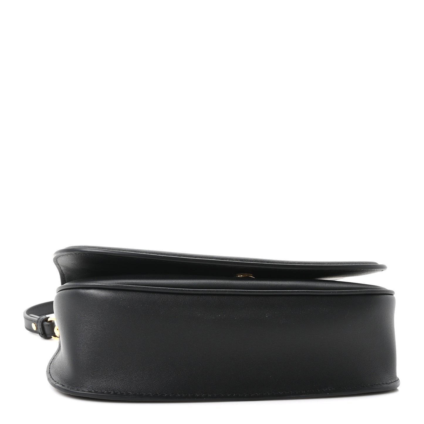 Roxy Calfskin Medium Blondie Top Handle Bag Black