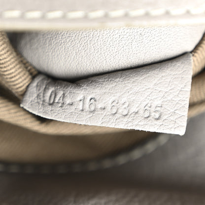 Chloe Calfskin Medium Marcie Round Crossbody Bag Cashmere Grey 7 of 15