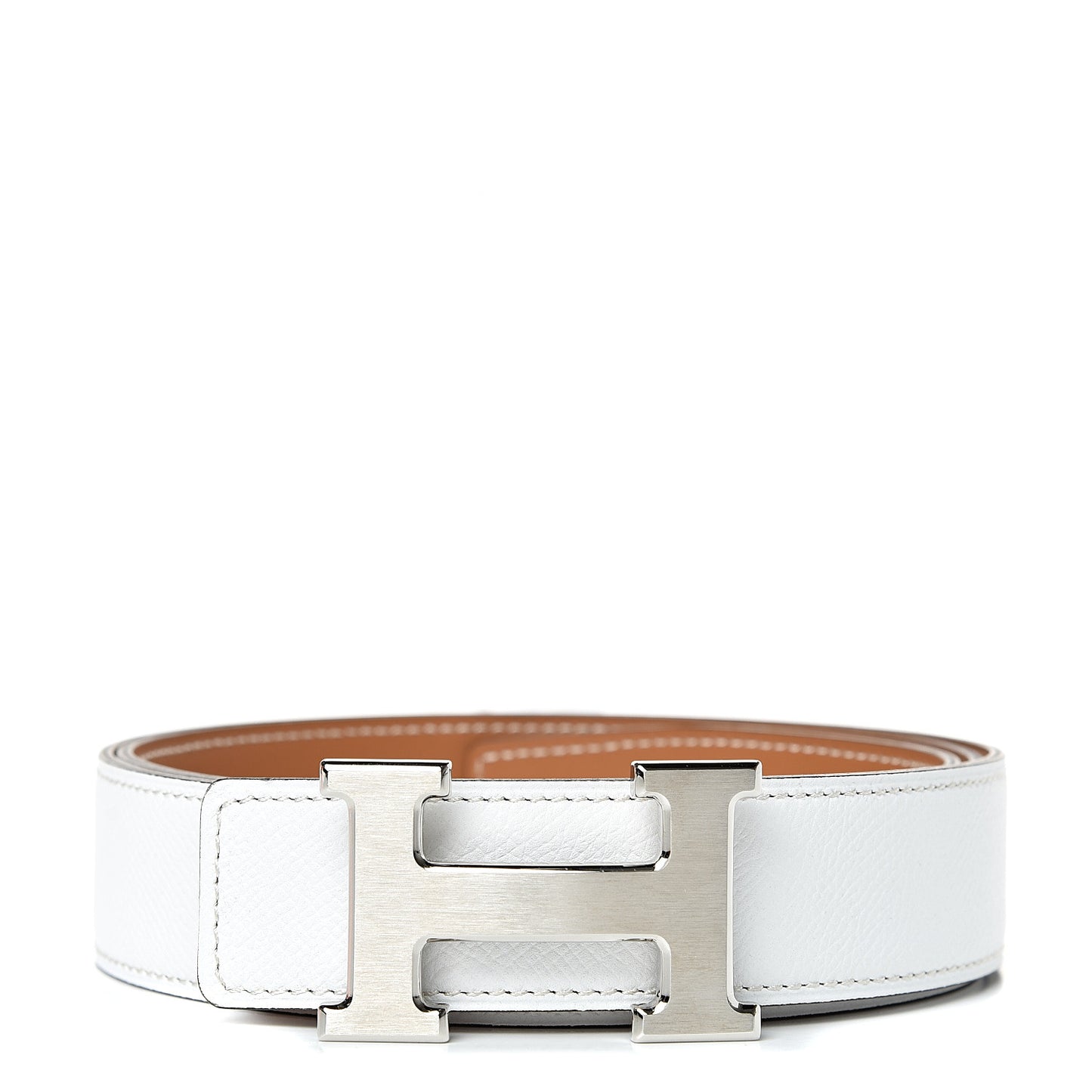 Epsom Chamonix 32mm H Belt 95 White Natural