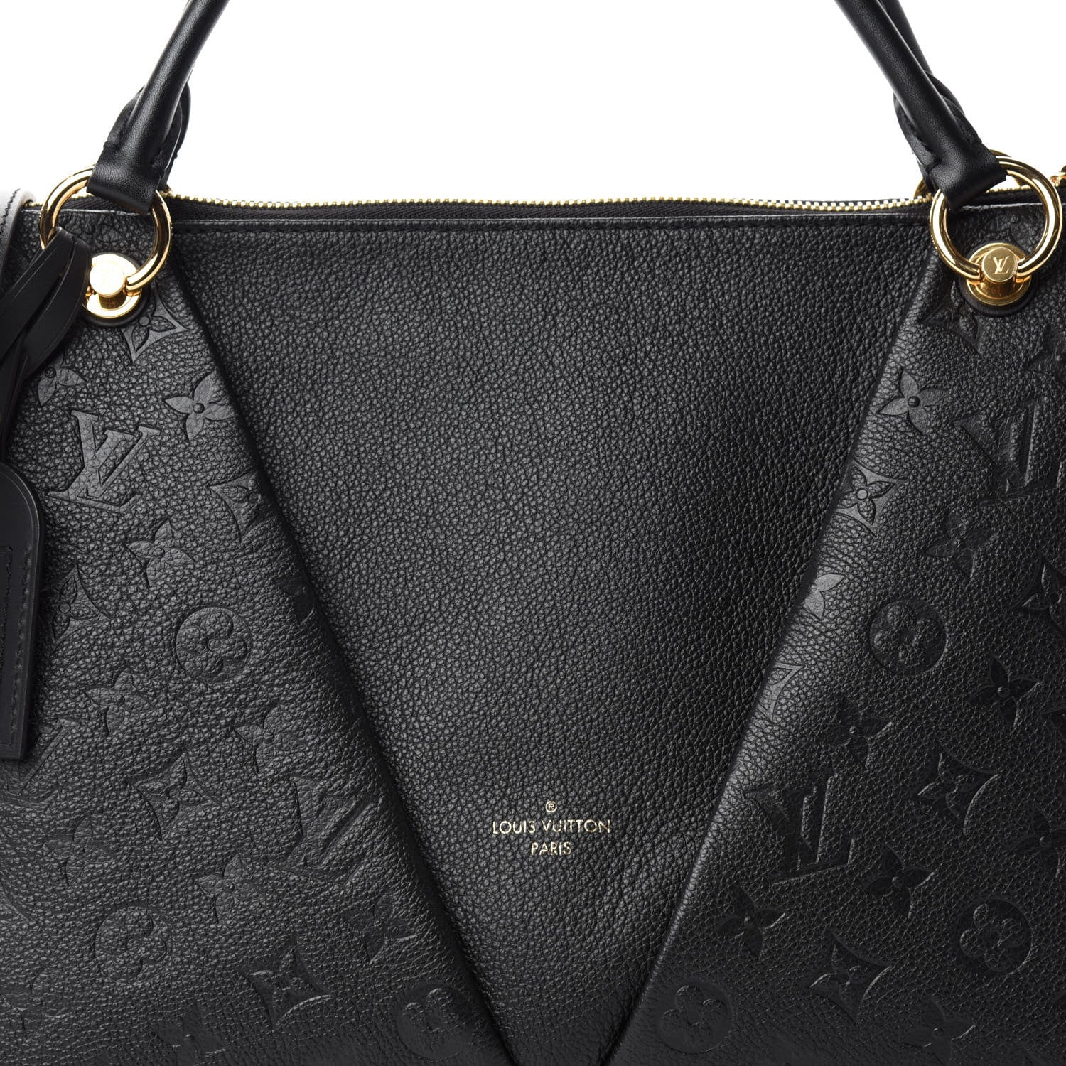Louis Vuitton Empreinte V Tote MM Black 10 of 11