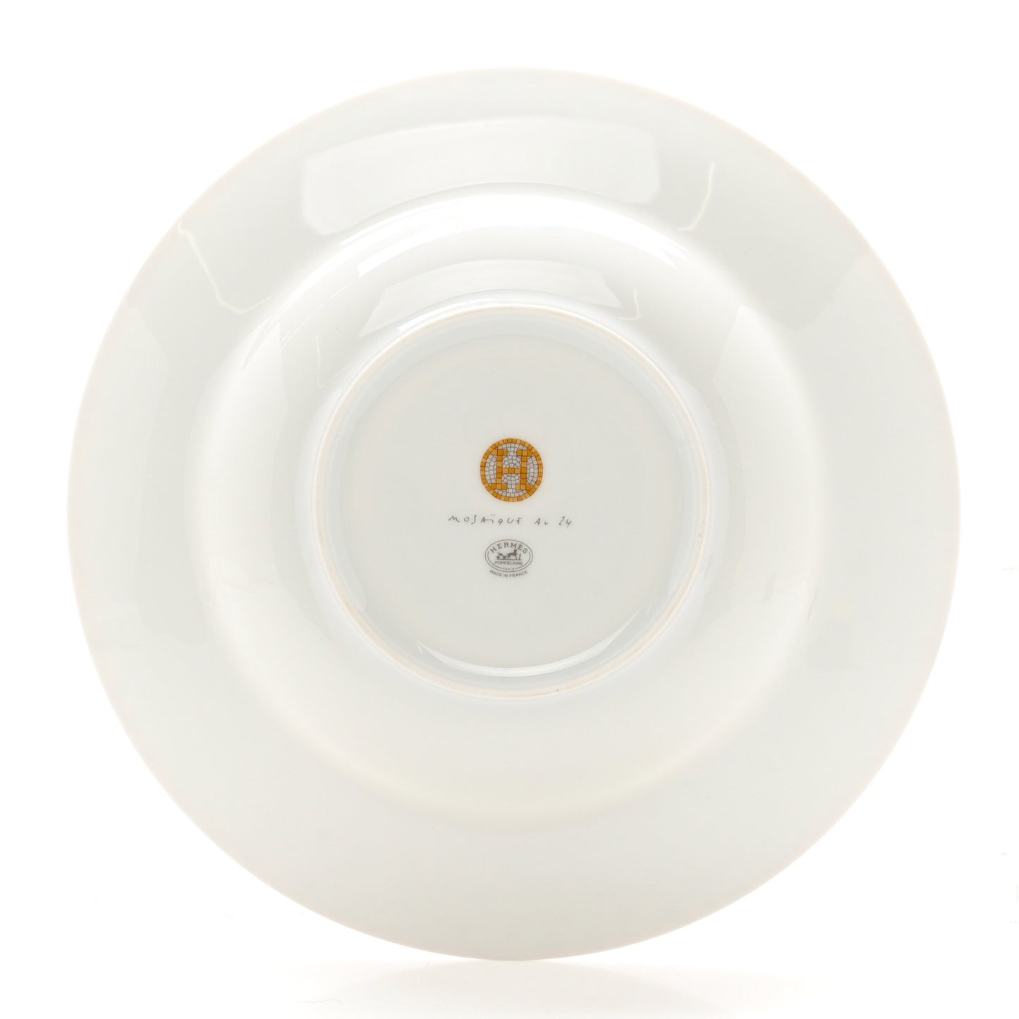 Porcelain Mosaique Au 24 Soup Bowl Gold
