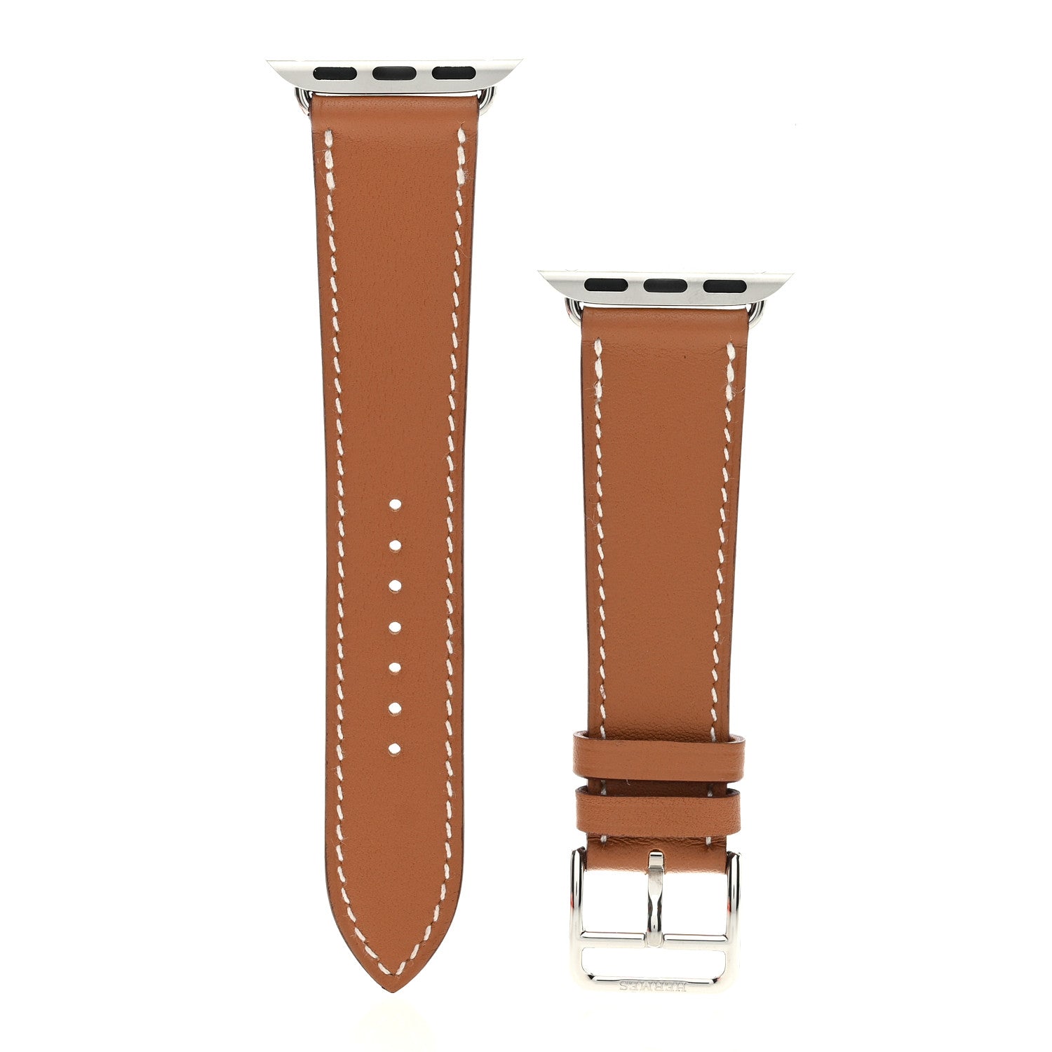 Hermes Swift 41mm Apple Watch Single Tour Band Gold 1 of 4