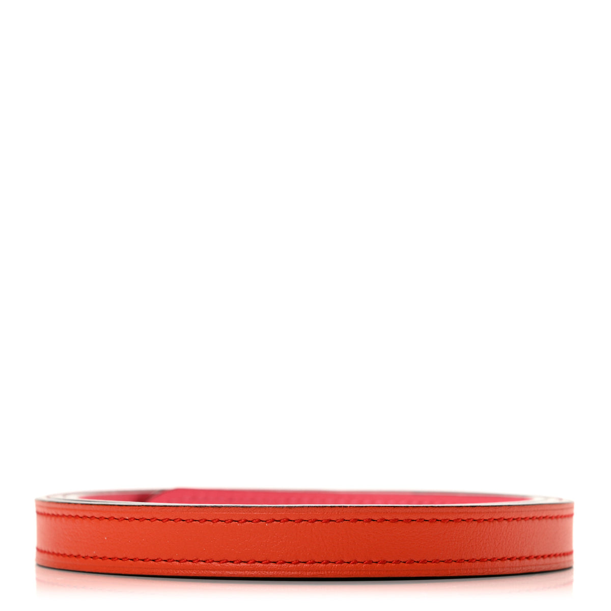 Swift Epsom 13mm Belt Strap 85 34 Orange Poppy Rose Azalee