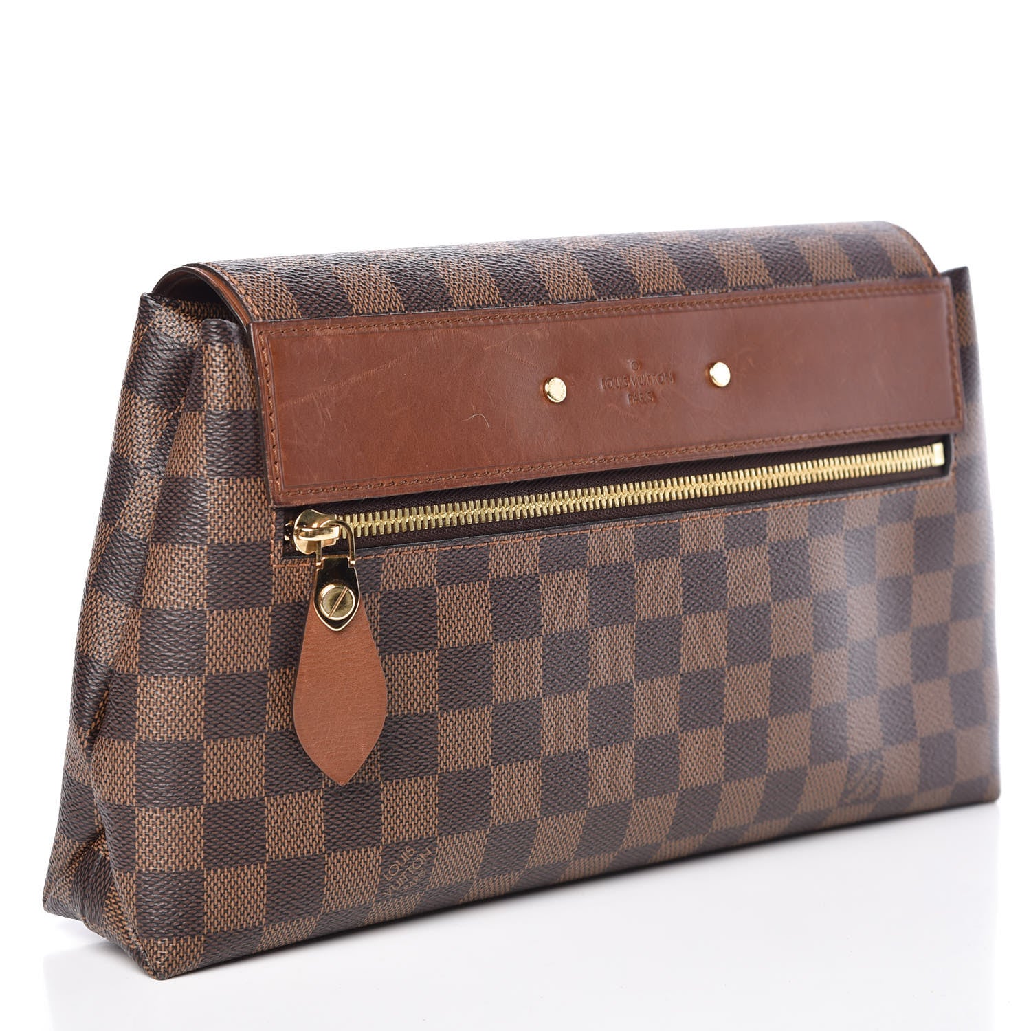 Louis Vuitton Damier Ebene Pochette Ascot 3 of 13