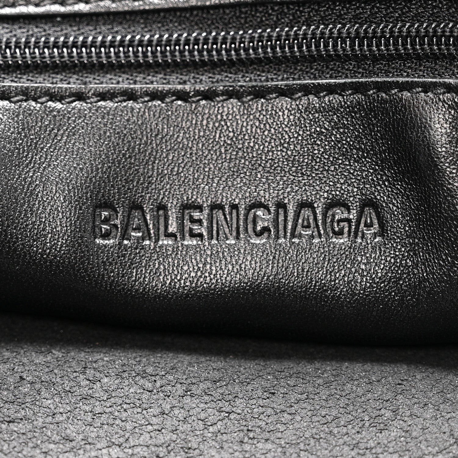 Balenciaga Calfskin Kittens Market Shopper Black 6 of 15