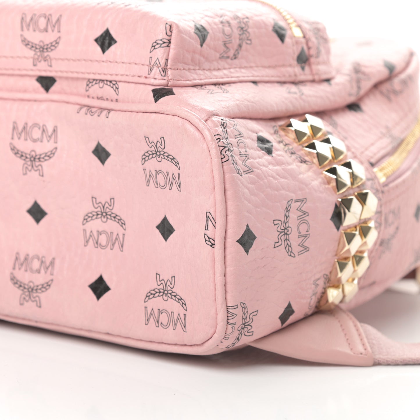 Visetos Side Stud Mini Stark Backpack Pink