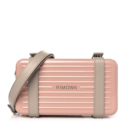 Rimowa Gloss Polycarbonate Personal Cross-Body Bag Rose 1 of 9