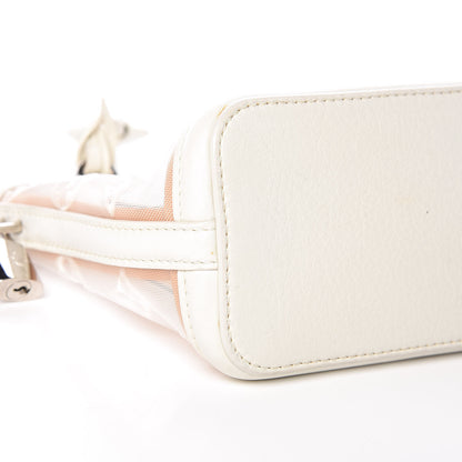 Louis Vuitton Monogram Transparence Transparent Lockit Clutch White 8 of 9