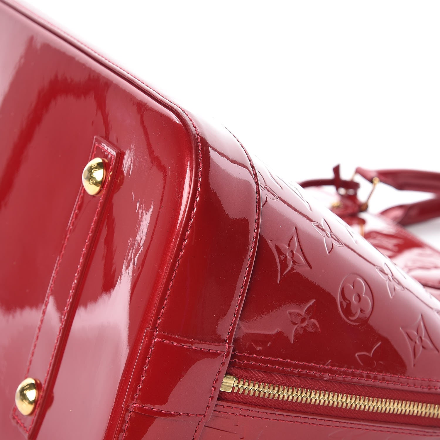 Louis Vuitton Vernis Alma GM Pomme D'Amour 13 of 18