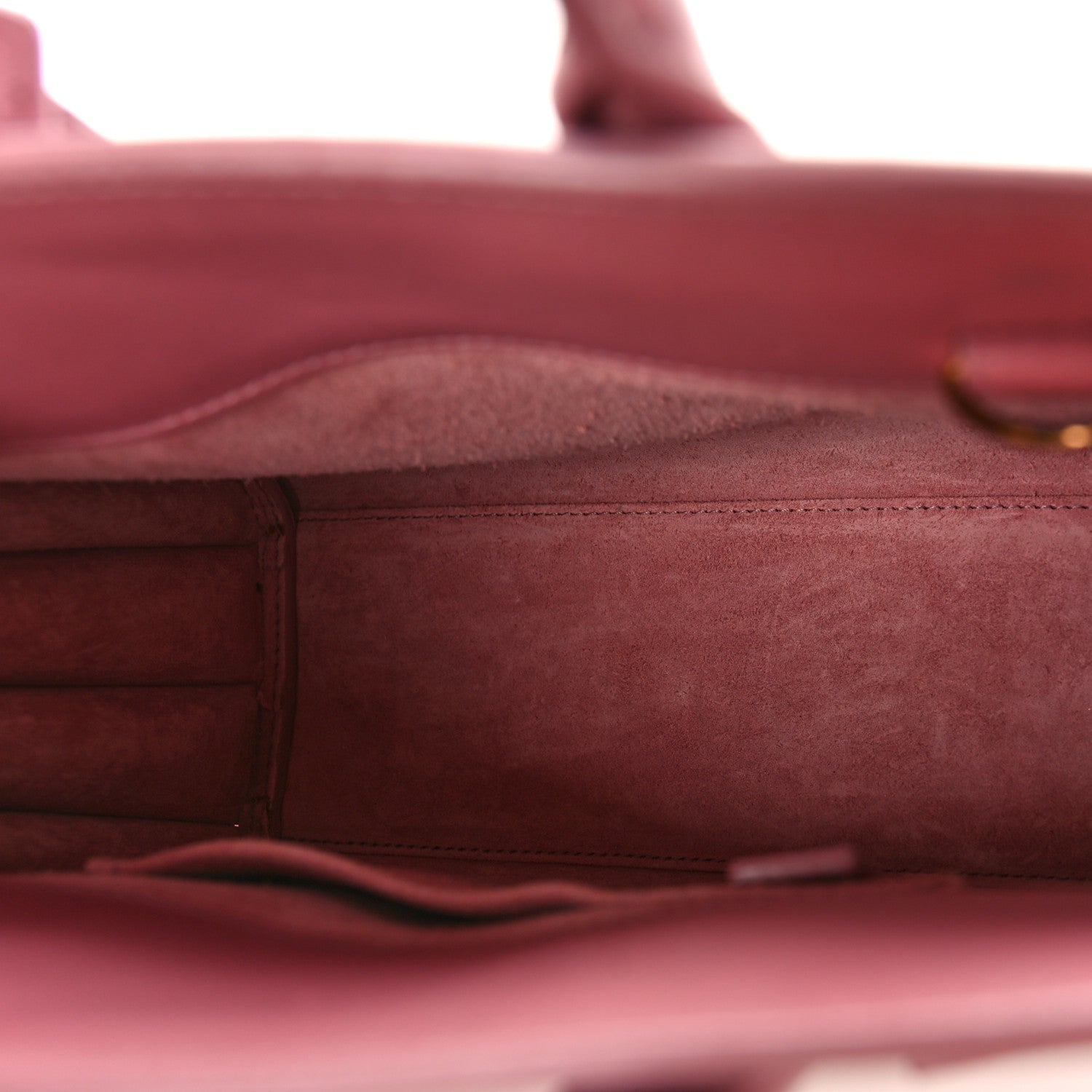 Saint Laurent Calfskin Nano Sac De Jour Rose Dark 5 of 9