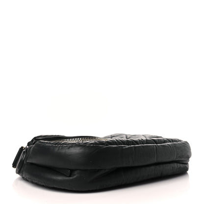Chanel Nylon Quilted Coco Cocoon Messenger Black 4 of 13