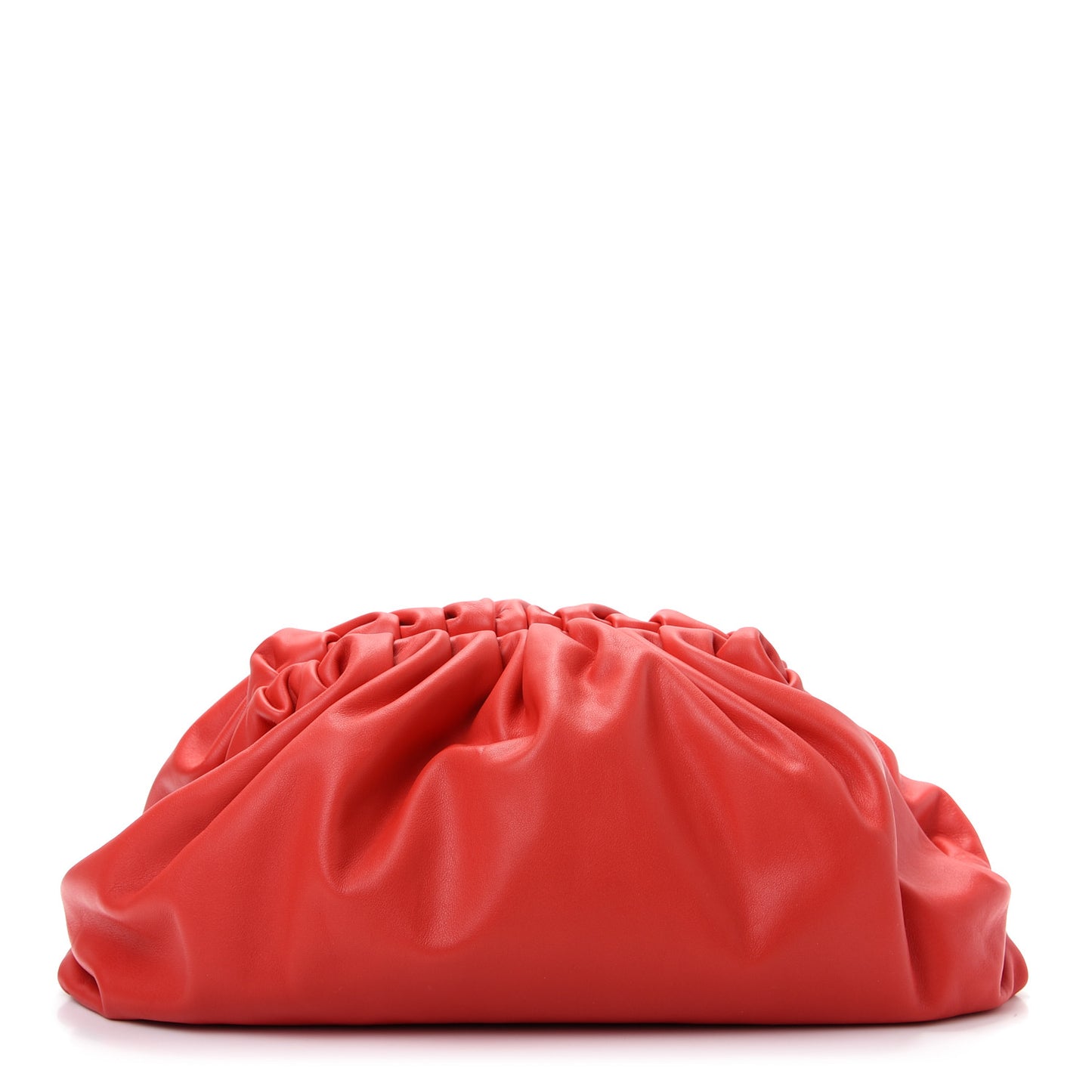 Smooth Butter Calf The Pouch Oversized Clutch Nail Polish