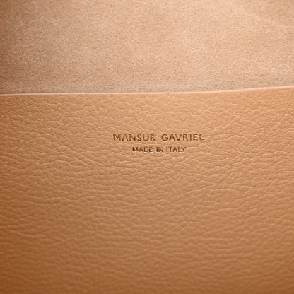 Mansur Gavriel Calfskin Mini Candy Hobo Sand 6 of 9