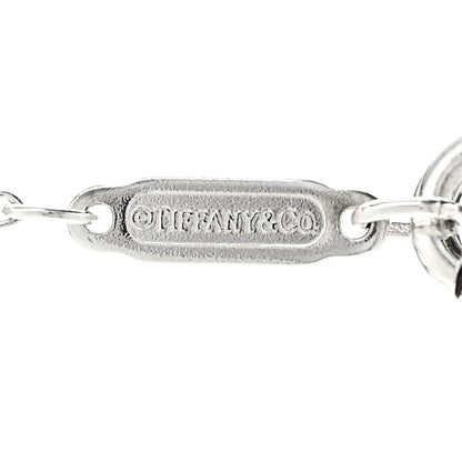 Tiffany Sterling Silver Return to Tiffany Double Heart Drop Necklace 6 of 6
