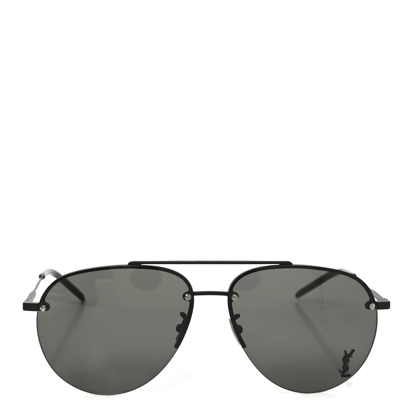 Metal Aviator Classic 11/F Sunglasses Black