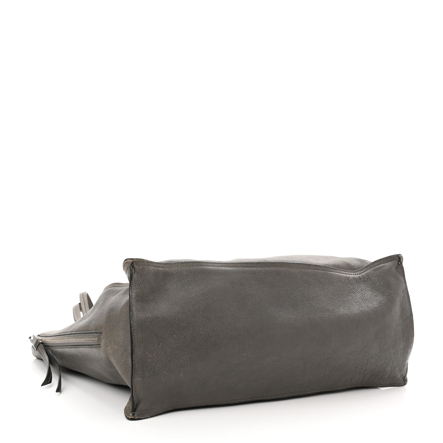 Prada Glace Calfskin Etiquette Shopping Bag Marine Astrale 3 of 15