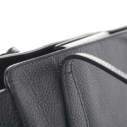 Gucci Pebbled Calfskin Small Swing Tote Black 6 of 6