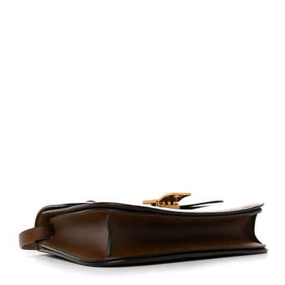 Celine Box Calfskin Medium Classic Box Flap Bag  Camel 4 of 13