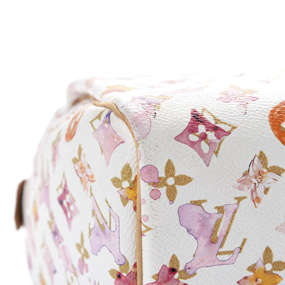 Louis Vuitton Watercolor Aquarelle Speedy 30 White 11 of 19