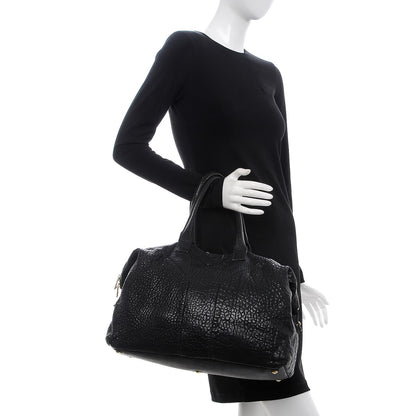 Saint Laurent Pebbled Lambskin Medium Easy Sac Black 2 of 23