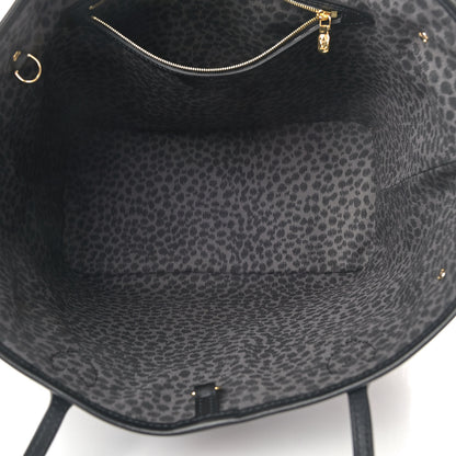 Louis Vuitton Monogram Giant Wild At Heart Neverfull MM Black 5 of 5