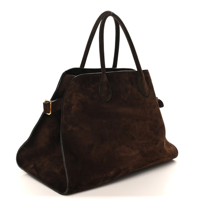 The Row Suede Soft Margaux 15 Mocha 3 of 8