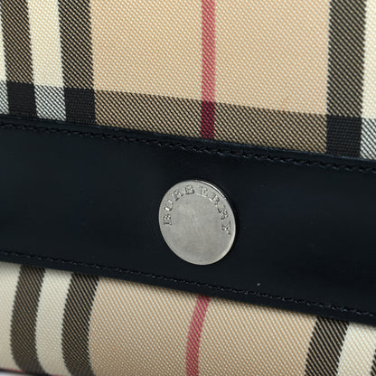 Burberry House Check Shoulder Bag Black 8 of 8