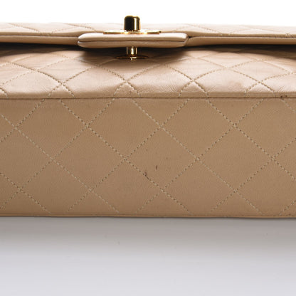 Chanel Lambskin Quilted Small Double Flap Beige 10 of 10