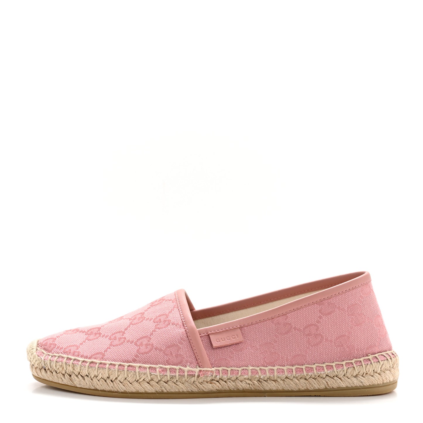 Monogram Espadrilles 37.5 Soft Pink
