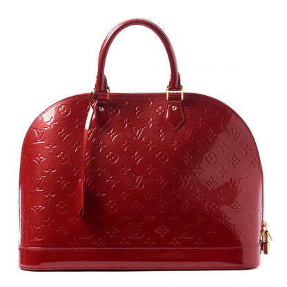Louis Vuitton Vernis Alma GM Pomme D'Amour 1 of 8