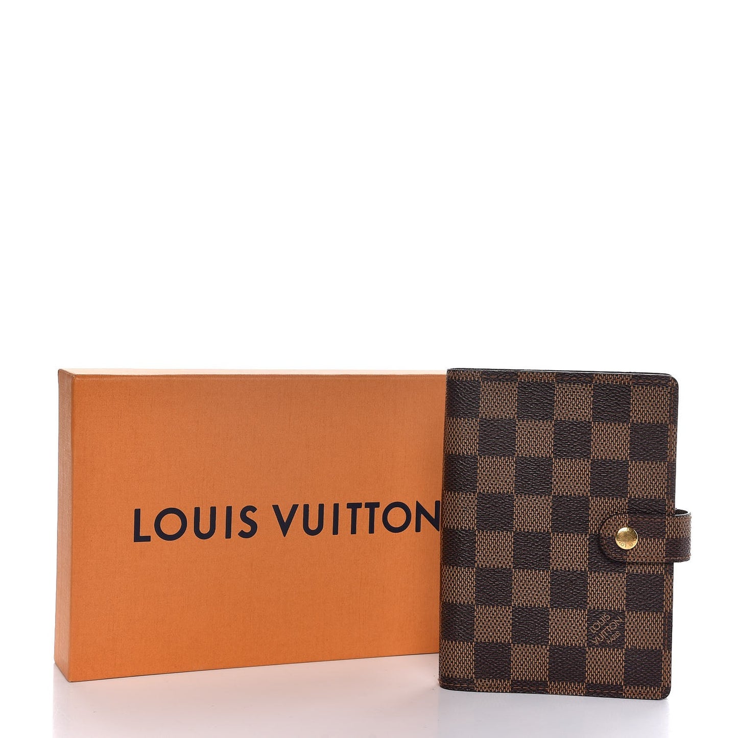 Damier Ebene Small Ring Agenda Cover