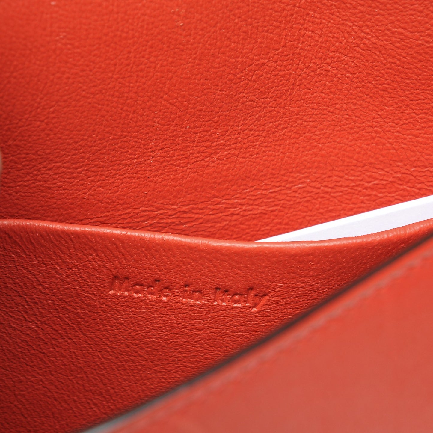 Supersoft Calfskin Small Trotteur Ruby