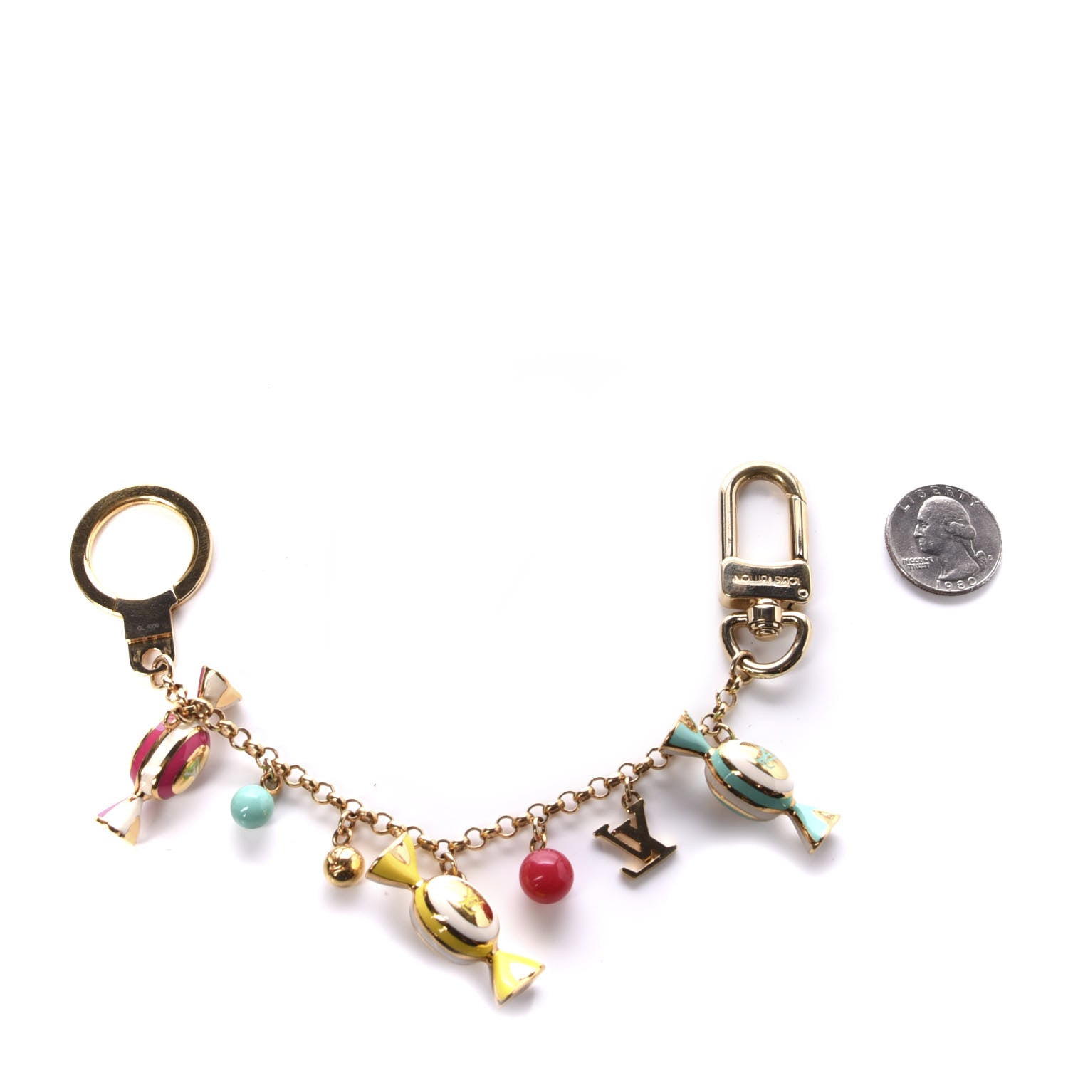 Louis Vuitton Delice Key Chain Bag Charm 2 of 5