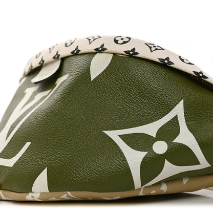 Louis Vuitton Monogram Giant Bumbag Kaki Beige 9 of 9