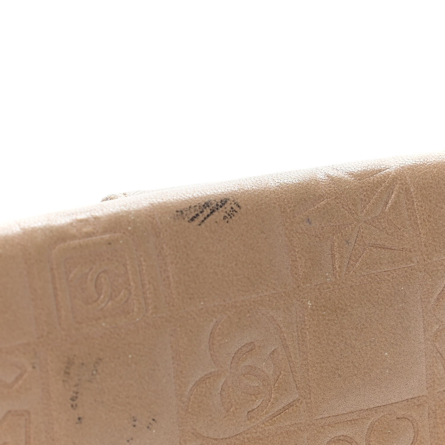 Chanel Lambskin Precious Symbols French Wallet Beige 6 of 6