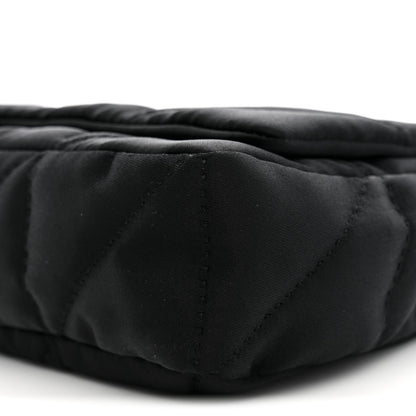 Saint Laurent Satin Patchwork Monogram Medium Jamie Black 10 of 10