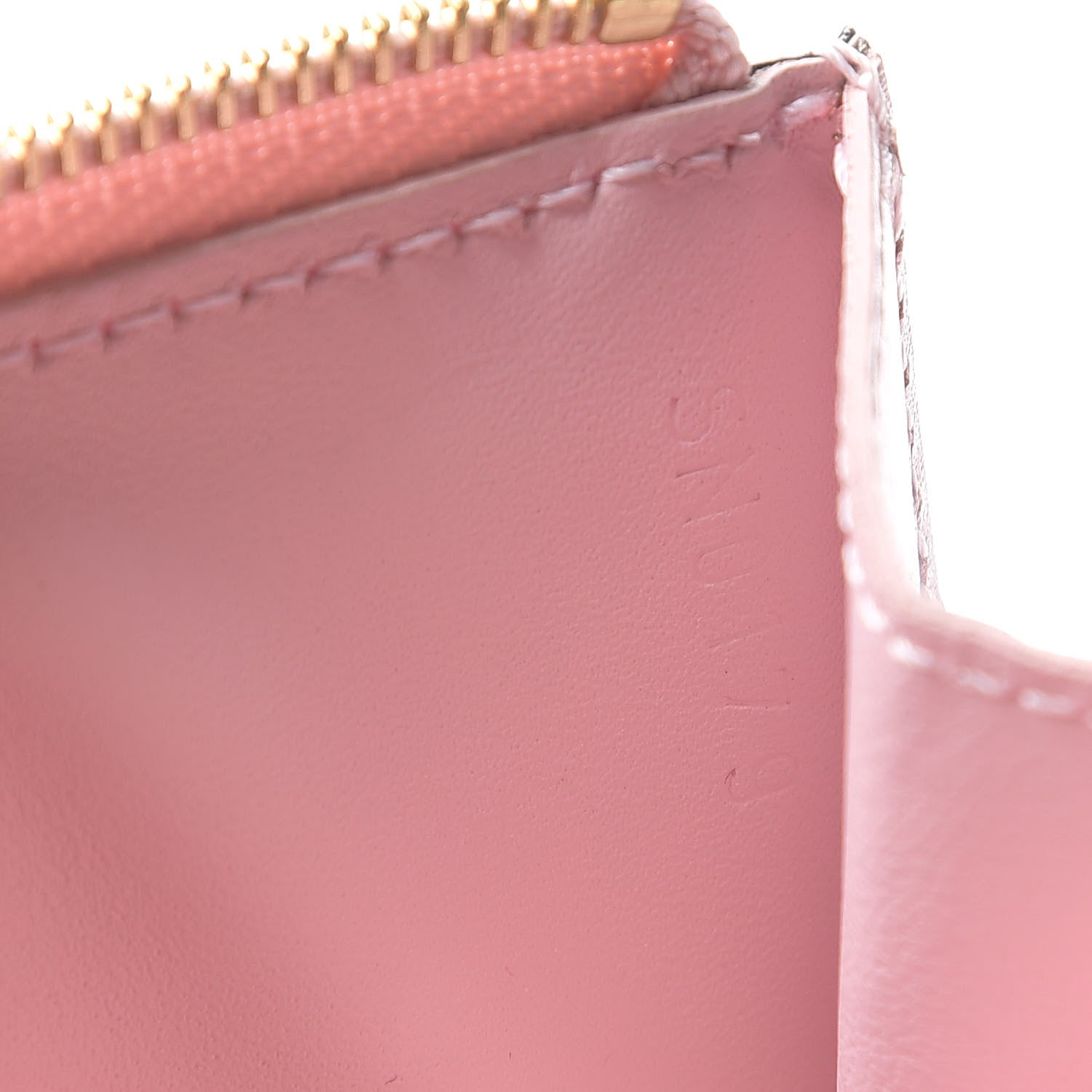 Louis Vuitton Patent Miroir Venice Key Pouch Rose Ballerine 6 of 7
