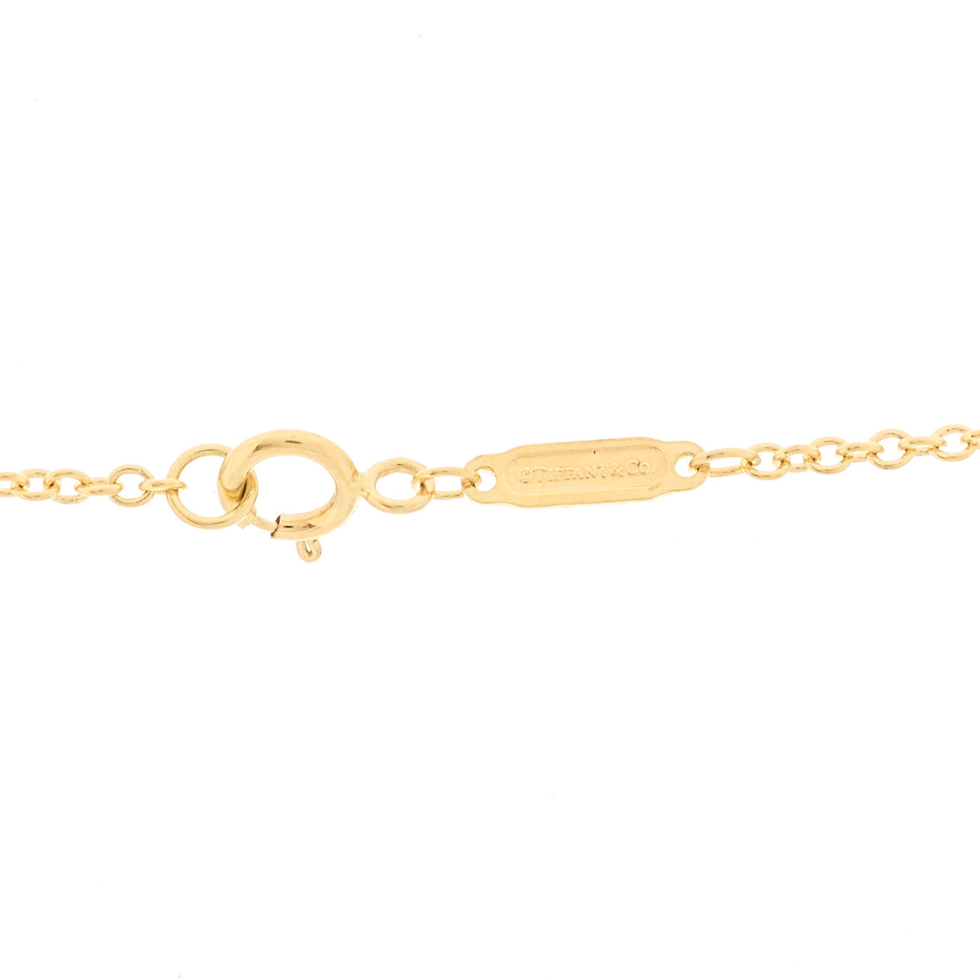 18K Yellow Gold Knot Necklace
