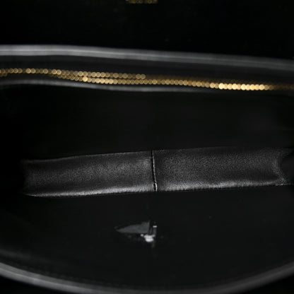 Celine Shiny Calfskin Medium Triomphe Black 5 of 12