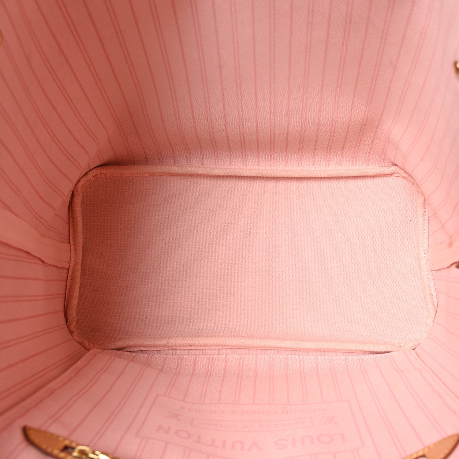 Louis Vuitton Damier Azur Neo Neverfull MM Rose Ballerine 6 of 12