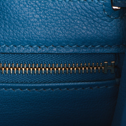 Hermes Evercolor Kelly Retourne 32 Bleu Hydra 18 of 26