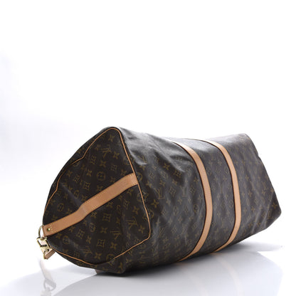 Louis Vuitton Monogram Keepall Bandouliere 55 3 of 12