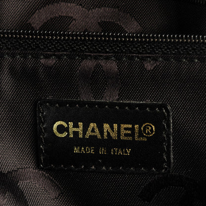 Chanel Calfskin Contrast Stitch Surpique Bowler Black 7 of 8