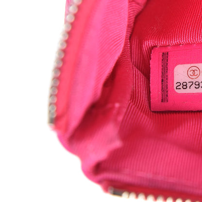 Chanel Goatskin Quilted Small Reissue Cosmetic Case Pink 7 of 9