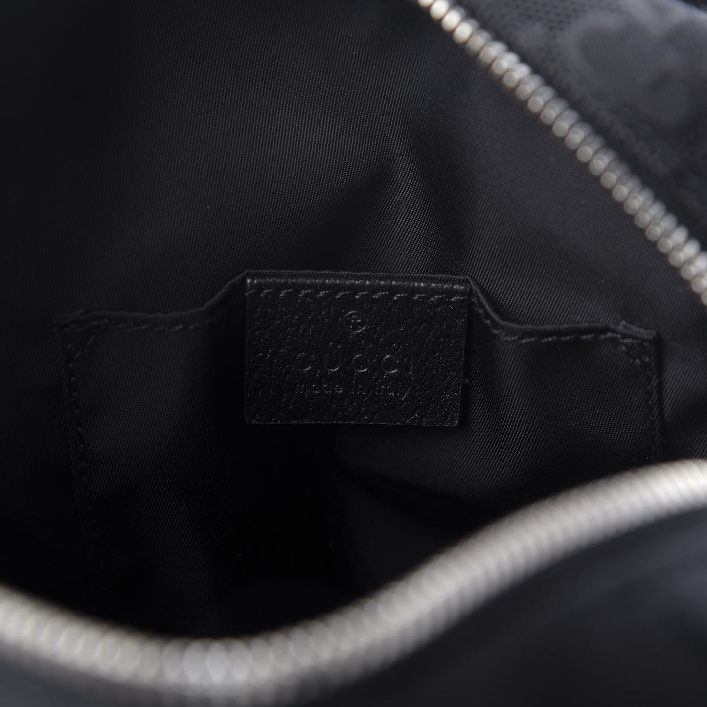 Econyl Nylon Monogram Off The Grid Shoulder Bag Black